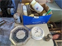 Clocks, Electric Knife, Other