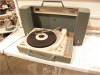GE RECORD PLAYER, TESTED