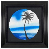 Wyland, "Palm Trees" Framed, Hand Signed Original