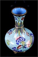 Chinese Cloisonne Over Bronze Enamel Vase