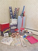 Wrapping Paper, Tissue Paper, Gift Bags & Ribbon
