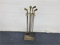 Golf fire place tools