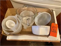 Assorted measuring bowls and cups
