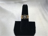 Sapphire & Diamond  Ring