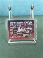 Dale Earnhardt racing card gold series