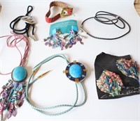 Beaded Bolo Tie Necklaces & More