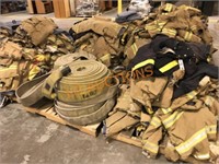8 Pallets of Fireman's Clothing