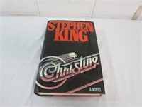 Vintage 1st Edition Hardcover Book- Christine By