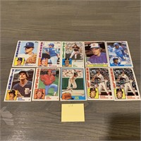 80s Baseball Cards