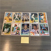 80s Baseball Cards