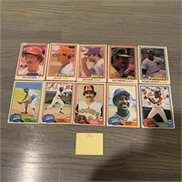 80s Baseball Cards