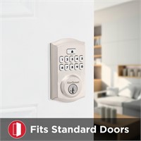 $100  Kwikset 260 SmartCode Satin Nickel Deadbolt