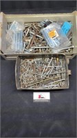 Assorted bolts and screws
