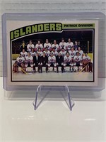 NY Islanders 1976/77 Team Checklist NRMINT-MINT