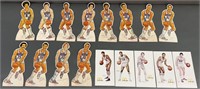 17pc 1970s McDonalds NBA Philadelphia 76ers Promo