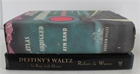 Atlas Shrugged and Destiny’s Waltz (2) Books
