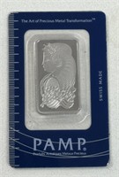 1oz PLATINUM PAMP SUISSE BAR