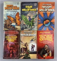 6 1st Ed. Sci Fi Books by Jack L. Chalker