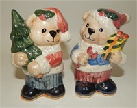 Iridescent Anthropomorphic Christmas Bears