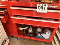 Craftsman Rolling Box & Contents(Garage)