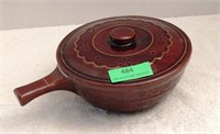 Marcrest oven proof stoneware bean pot with lid