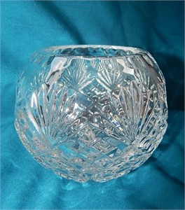 Rose Bowl Crystal Vase #4