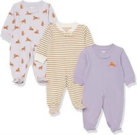 Unisex Babies' Footed Zip-Front Sleep