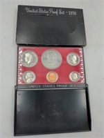 1976 Bicentennial US Mint proof set coins