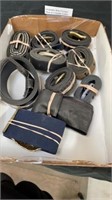 10 quality belts lather men’s and  smaller ladies