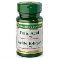 6 BOTTLES - Nature's Bounty Folic Acid, 150