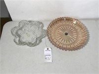 Lazy Susan (Vintage Style, Clear Glass Mikasa W