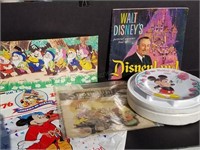 Group of Disney Collectible incl. Mickey Plate