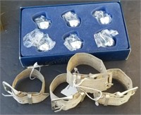 Belt Style Napkin Rings & Apple Place Card Holders