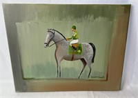 Lucky Horse Painting by Steve Elswick,