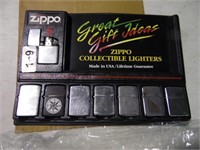 ZIPPO LIGHTERS AND DISPLAY