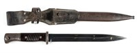 German WWII Bayonet with Metal Sheath
