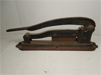 Antique tobacco cigar cutter