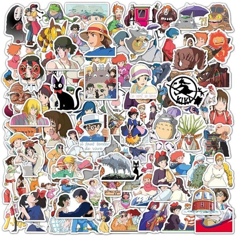 100 PCS Cute Anime Stickers, Kawaii Studio