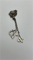 Tiffany 925 silver necklace