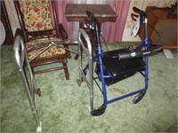 McKesson lightweight rollator, walker