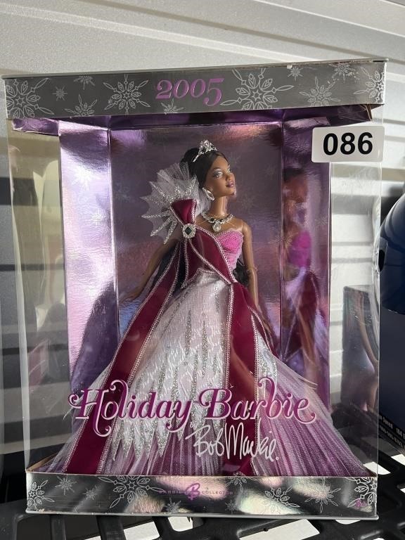 2005 Holiday Barbie Bob Mackie U232