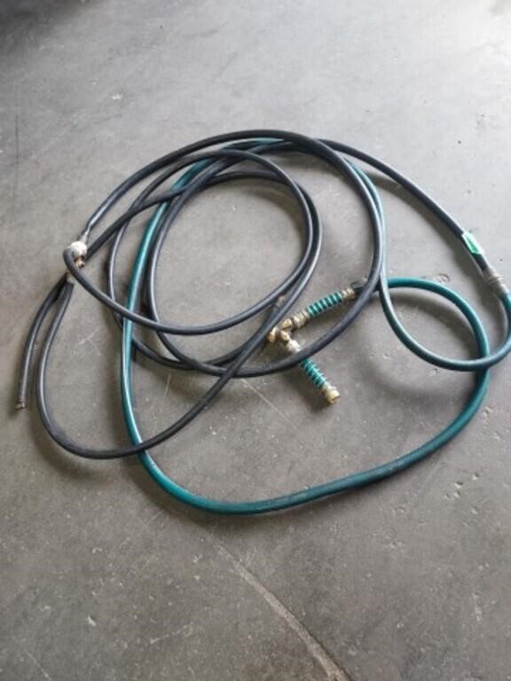 Garden Hose with Splitter