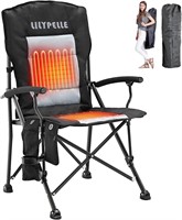 LILYPELLE Oversized Heated Camping Chair  Portable