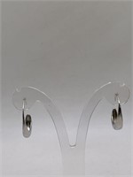 STERLING SILVER PIERCED EARRINGS