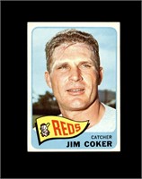 1965 Topps #192 Jim Coker EX to EX-MT+
