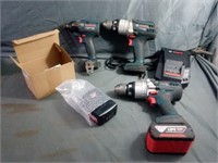 Fantastic Bosch Lot Includes Drills All Power On,