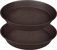 2 Pack of 20 22 inch Plant Saucer  3.6 Depth Tray