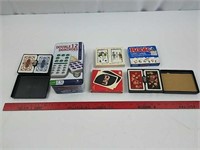 Dominos and card sets