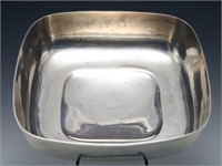 Sterling Silver Square Bowl, Dated 1926.