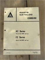 AC K2 & F2 Series Combine Parts Catalog